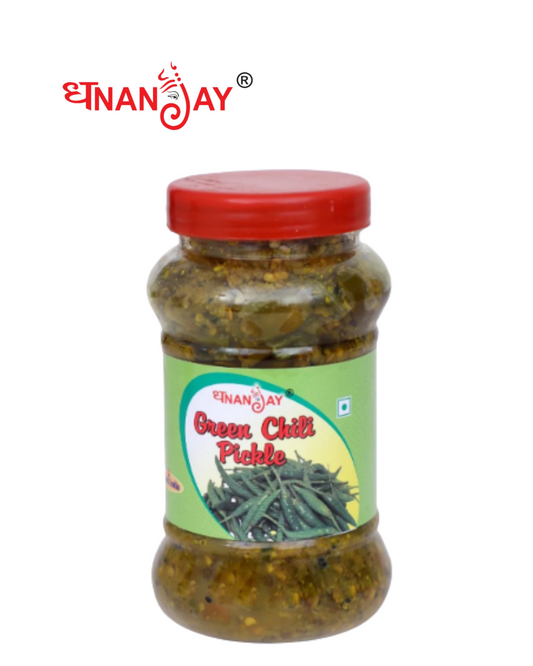 GREEN CHILLI PICKLE (500G)